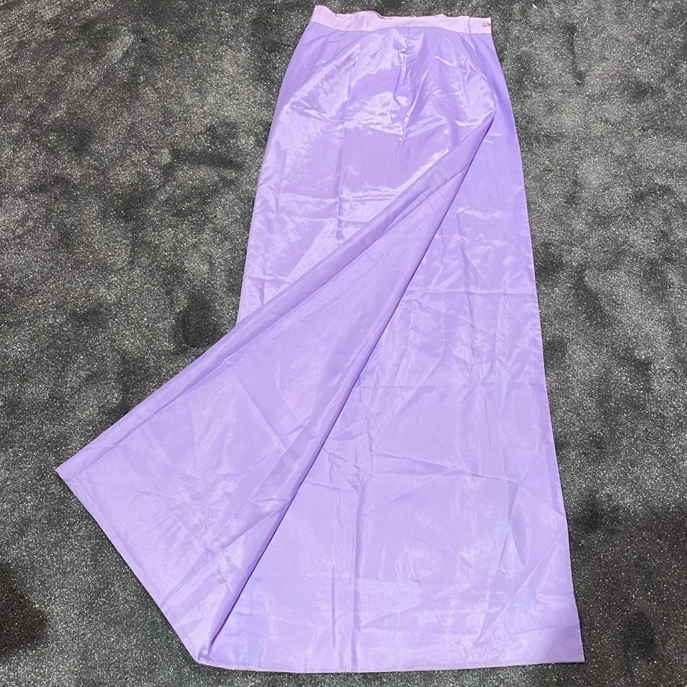Vintage purple wrap skirt